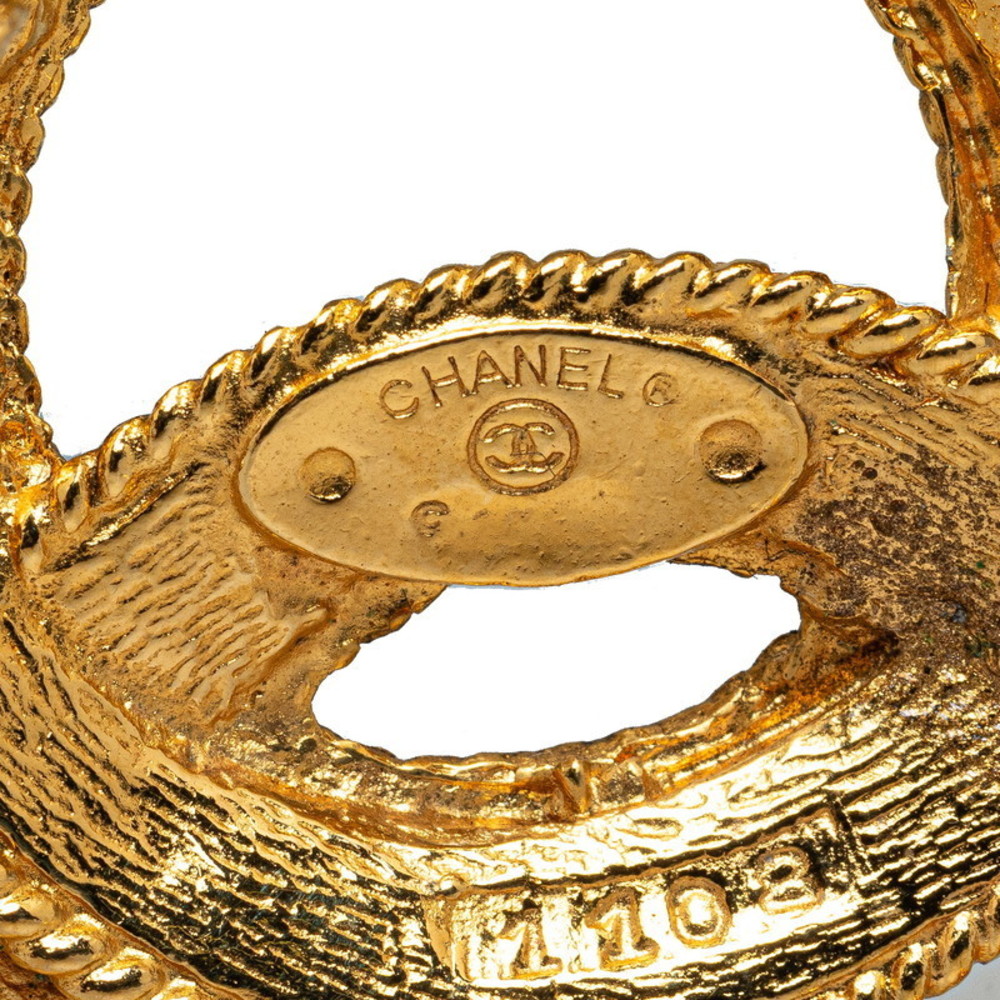 Chanel CC Logo Brooch Metal Brooch in Good condition - Picture 3 of 5